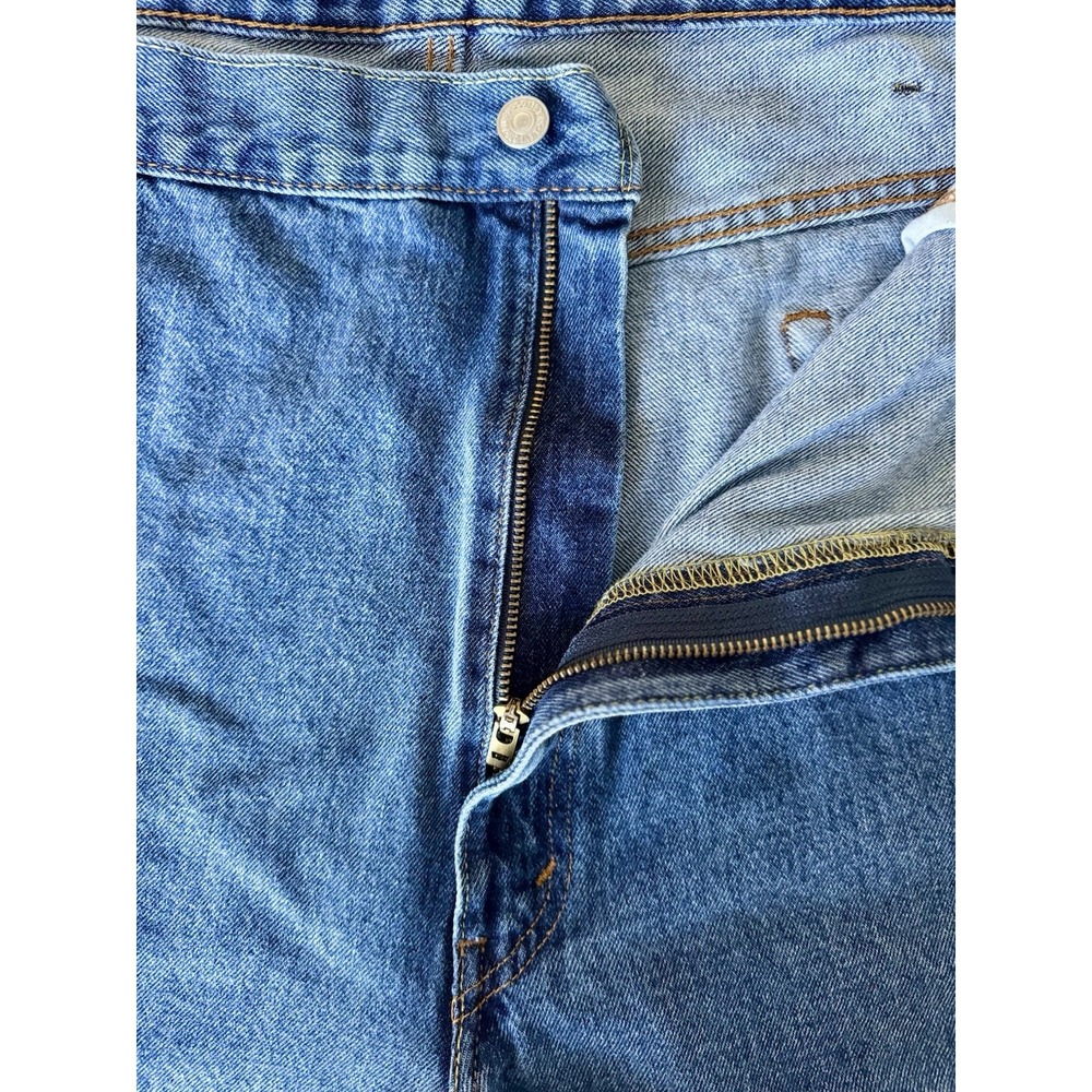 Levi's 550 Jeans Men's 50x30 Blue Denim - Picture 3 of 12